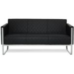 Bild von hjh OFFICE ARUBA STEP   3-Zits – Lounge bank / sofa Zwart