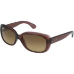 Bild von RAY-BAN RB 4101 JACKIE OHH Vrouwen Zonnebril, bruin transparant