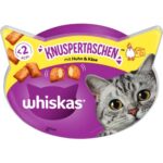 Produktbild von 8x60g Temptations Kip & kaas Whiskas Kattensnacks