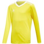 Produktbild von adidas – Tabela 18 LS Jersey JR – Longsleeve Voetbal Geel 152 Jongens/Meisjes