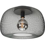 Bild von Sfeerlampen Plafondlamp Honey zwart 32cm