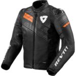 Bild von Revit Apex H2O Motorfiets textiel jas – Zwart Oranje