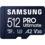 Bild von Samsung PRO Ultimate microSD Card + Kaartlezer Blue