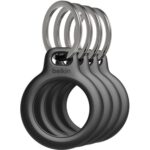 Bild von Belkin Beschermende houder met sleutelhanger voor AirTag – 4-pack sleeve