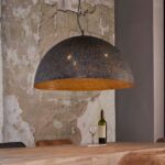Bild von LUMZ Grote hanglamp rond industrieel