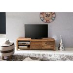 Bild von Wohnling TV Lowboard sheesham hout 140 cm