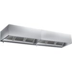 Bild von GGM Gastro Afzuigkap doos model 2,6 m – met filter en Zilver