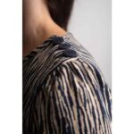 Bild von Marjolein Elisabeth Jolein Navy Zebra jurk 34