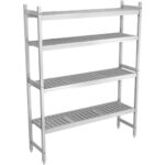 Bild von GGM Gastro Aluminium basisrek – 1311x1685mm – Zilver