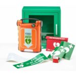 Bild von AED Powerheart G5 + binnenkast-Volautomaat-Nederlands-Frans-Met CPR sensor