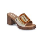 Bild von Refresh Leren Slippers 172522 Beige