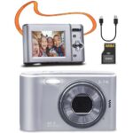 Bild von Pora&Co Digitale Camera –  Inclusief 32 GB geheugenkaart – Zilver